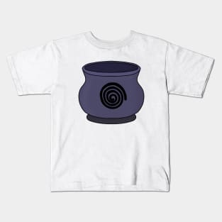 Spiral Life Spirituality Cauldron Kids T-Shirt